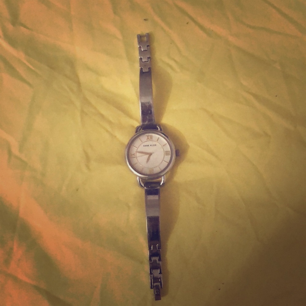 Silver Anne Klein Watch